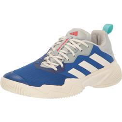 Adidas Women's Barricade Tennis Shoes, 8.5, Blue/White