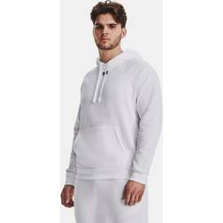 Under Armour Rival Fleece Hoodie White Regular Man