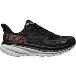 Hoka Clifton 9 W - Black/Rose Gold