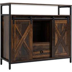 Homcom Industrial Rustic Buffet Cabinet Sideboard