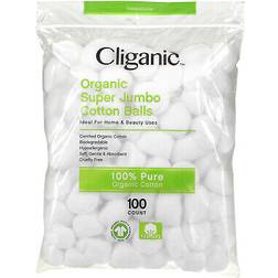 Cliganic Super Jumbo Cotton Balls, 100 Count