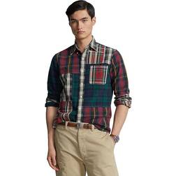 Polo Ralph Lauren Classic Fit Plaid Oxford Fun Shirt Funshirt