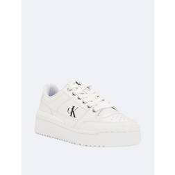 Calvin Klein Women's Alondra Platform Sneaker White