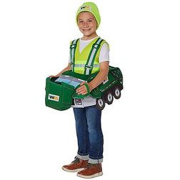 Spirit Halloween Toddler Waste Management Ride-Along Costume with Sound