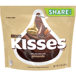 Hershey's Kisses Milk Chocolate with Almonds Candy 10oz 1