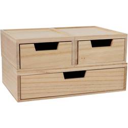 Martha Stewart Weston Stackable Paulownia Storage Box