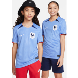 Nike France Home Shirt 2023 Juniors Blue