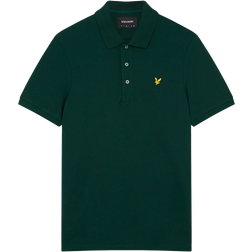 Lyle & Scott Plain Polo Shirt - Dark Green