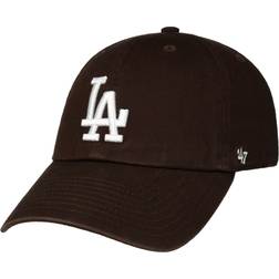 New Era Mlb Los Angeles Dodgers '47 Clean Up Cap, Brown ONE