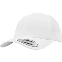 Flexfit Curved Classic Snapback Cap Unisex - White