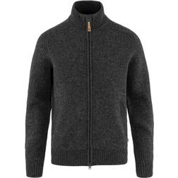 Fjällräven Herren Övik Zip Cardigan grau