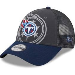 New Era Youth Graphite Tennessee Titans Reflect 9FORTY Adjustable Hat