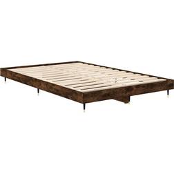 vidaXL Bed Frame Smoked Oak 20cm Bettrahmen 120x190cm