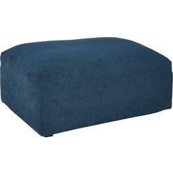 Sure Fit Stretch Pique Oversized Ottoman Loose Sofa Cover Blue (114.3x73.7)