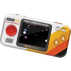 My Arcade dgunl-7015 atari pocket player pro handheld portable gaming system 100