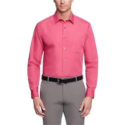 Van Heusen Men's Regular Fit Poplin Dress Shirt - Desert Rose