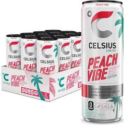 Celsius Sparkling Peach Vibe 355ml 12