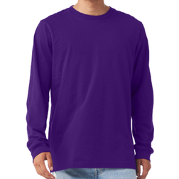 Bella+Canvas 3501 Unisex Jersey Ls Tee - Team Purple