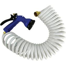 Whitecap P-0441 25FT Coiled Hose with Adjustable Nozzle