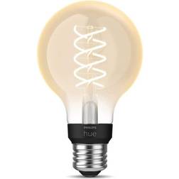 Philips Hue 571141 Dimmable Warm White Vintage Smart G25 Edison Bulb