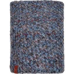 Buff Knitted & Fleece Neckwarmer - Margo Blue
