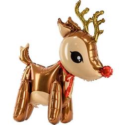 PartyDeco Animal & Character Balloons Christmas Reindeer