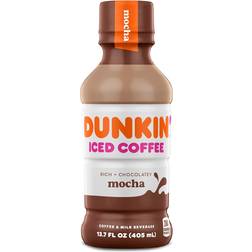 Dunkin' Donuts Iced Mocha Coffee 13.7