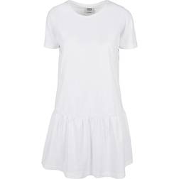 Urban Classics Women's Valance Tee Dress - White