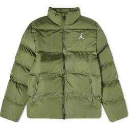 Nike Jordan Essentials Men's Poly Puffer Jacket - Sky J Light Olive/White