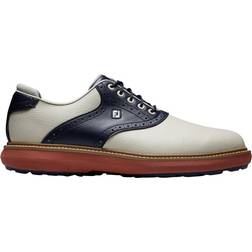 FootJoy Traditions Spikeless M - Cream/Navy