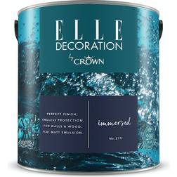 Elle Decoration Premium Wandfarbe Blau 2.5L