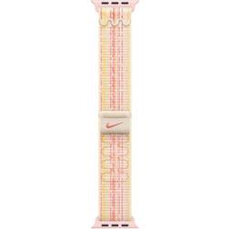 Apple Watch Nike Sport Loop polarstern/pink