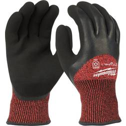 Milwaukee Large Latex Level 3 Cut Insulated Winter Dipped Work Gloves