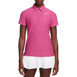 Nike Women's Dri-FIT ADV Tour Short-Sleeve Golf Polo in Pink, DR5665-615