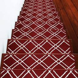 SUSSEXHOME Vintage Collection Stair Red