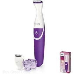 Philips beauty bikinigenie, cordless bikini trimmer for women, showerproof hair