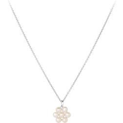 Pernille Corydon Ocean Bloom Necklace - Silver/Pearls