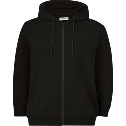 Jack & Jones Plus Plain Zip Hoodie