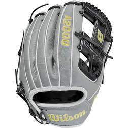 Wilson 11.5'' 1786 A2000 SuperSkin Series Glove, Grey