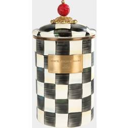 Mackenzie-Childs Courtly Check Kitchen Container 0.5gal