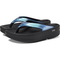 Oofos OOmega OOlala Luxe Atlantis Women's Shoes Blue