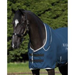 Horseware Rambo Dry Rug Supreme Navy/Silver blau