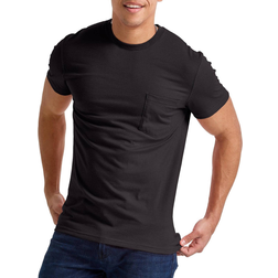 Hanes Men's Originals Tri-Blend Pocket T-shirt - Black