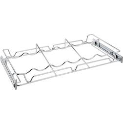 Rev-A-Shelf Sidelines 24 Inch Pull Out Wine Rack Chrome