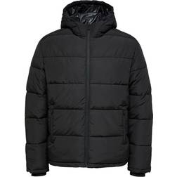 Selected Harry Padded Puffer Jacket - Black