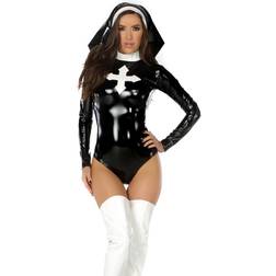 Forplay Heavenly Hottie Nun Costume for Women