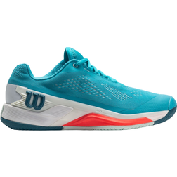 Wilson Rush Pro 4.0 W - Scuba Blue/White Fiery Coral