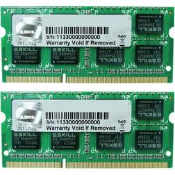 G.Skill Standard SO-DIMM DDR3 1600MHz 2x4GB (F3-12800CL9D-8GBSQ)