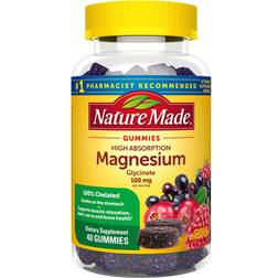 Nature Made High Absorption Magnesium Glycinate Gummies 100