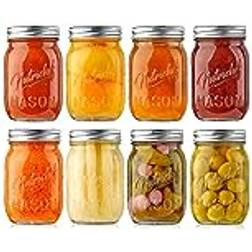 NutriChef Jars with Lids Kitchen Container